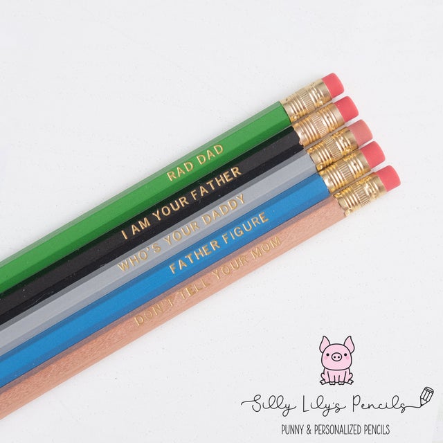 Pre-Printed Pencils | Silly Lily's Pencils